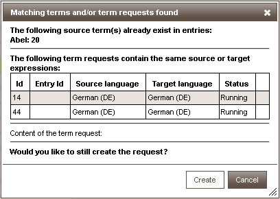 Multiple requests warning